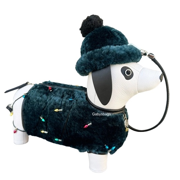 kate spade Bags Kate Spade Dachshund Dog Green Fur Claude Crossbody